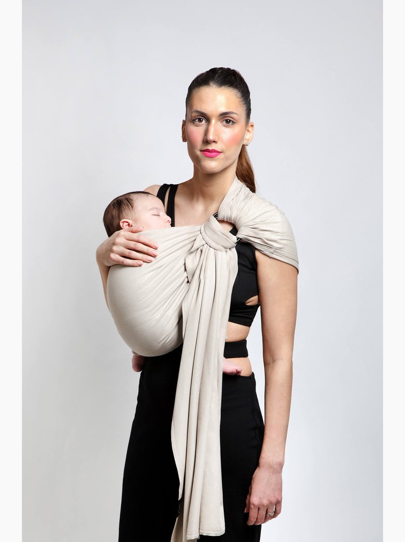 Sling Echarpe Tissée Sans Nœud - coloris Or Blanc Blanc nacré - Kiabi