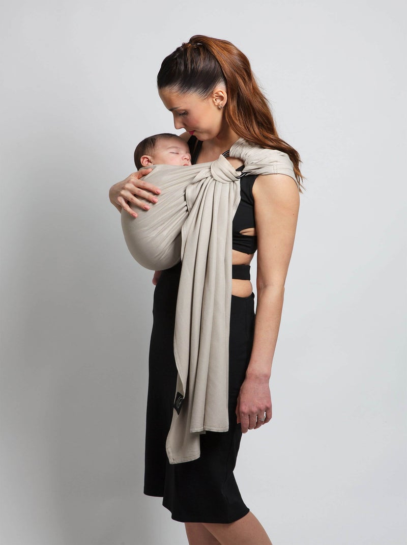 Sling Echarpe Tissée Sans Nœud - Or Blanc Blanc nacré - Kiabi