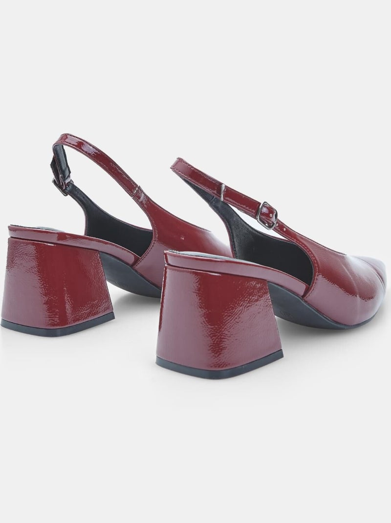 Slingback s BATA Bordeaux - Kiabi