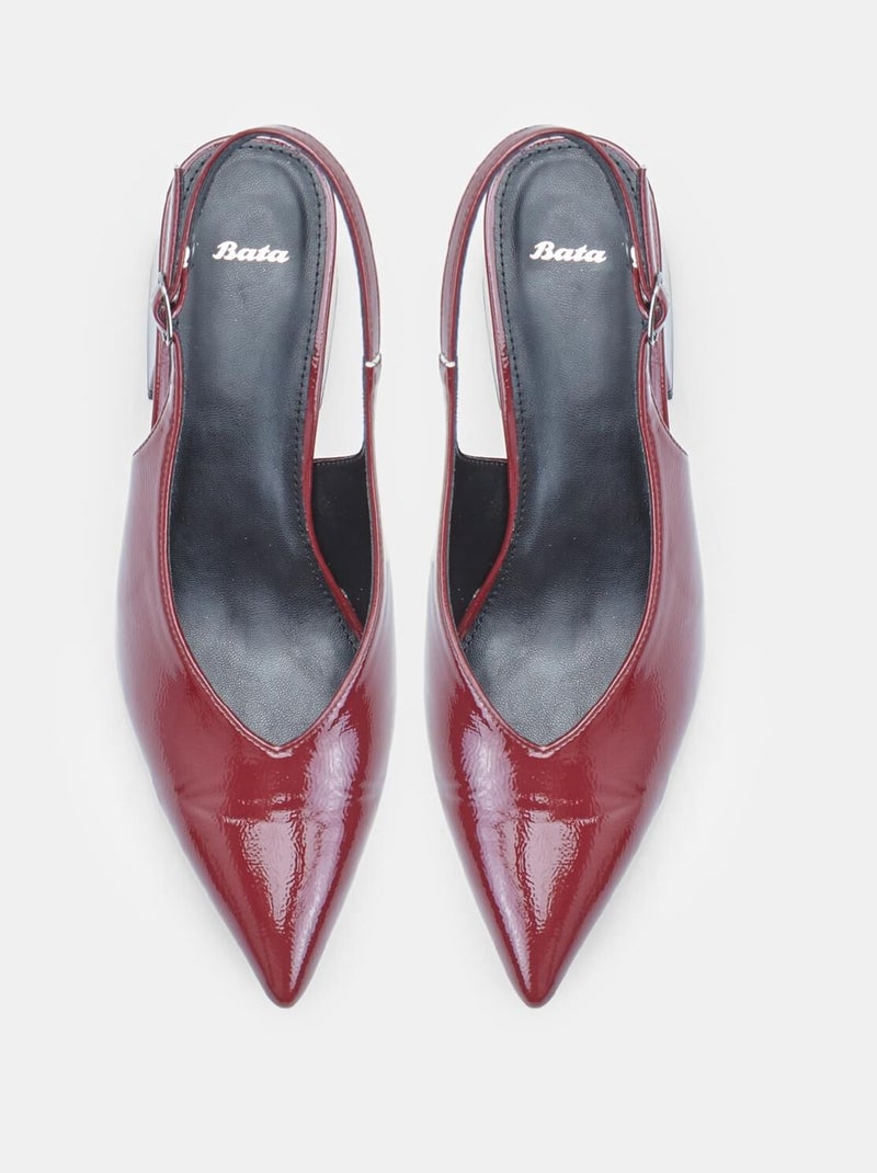 Slingback s BATA Bordeaux - Kiabi