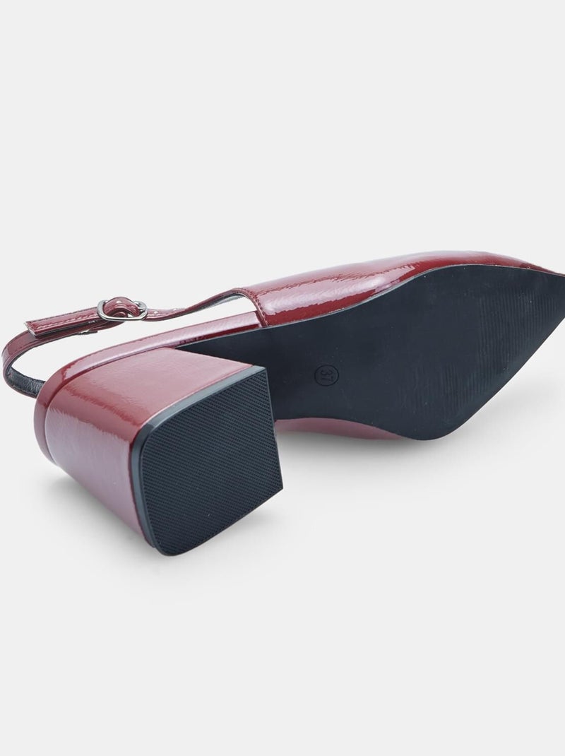 Slingback s BATA Bordeaux - Kiabi