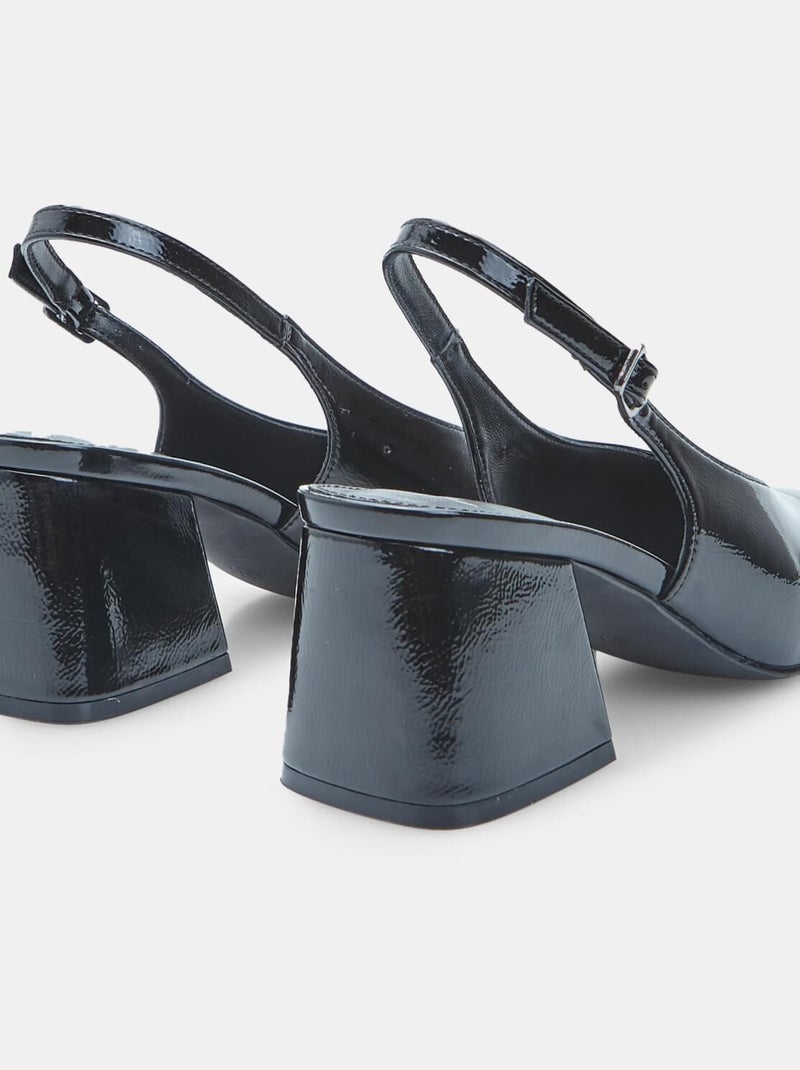 Slingback s BATA Noir - Kiabi