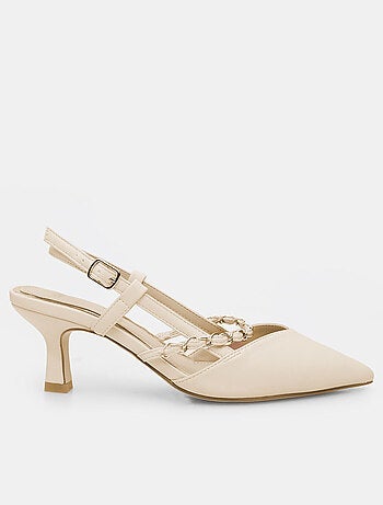 Slingbacks avec talon de 6 cm BATA
