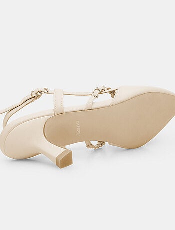Slingbacks avec talon de 6 cm BATA