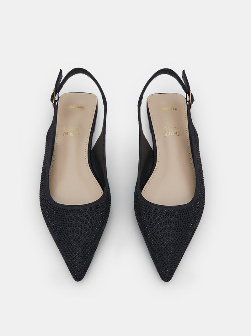 Slingbacks BATA Noir - Kiabi