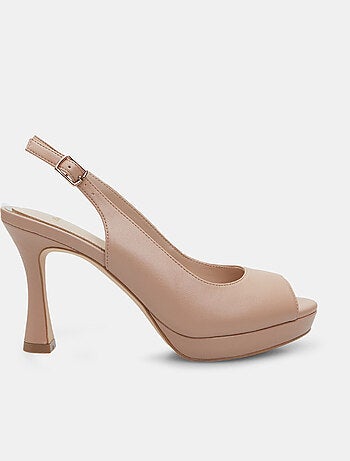Slingbacks ouverte avec talon de 9 cm BATA