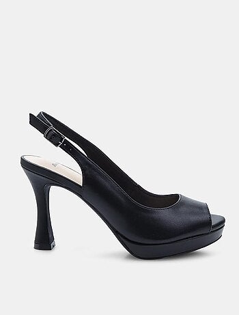 Slingbacks ouverte avec talon de 9 cm BATA