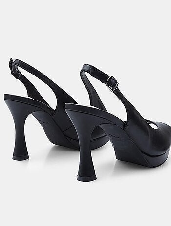 Slingbacks ouverte avec talon de 9 cm BATA