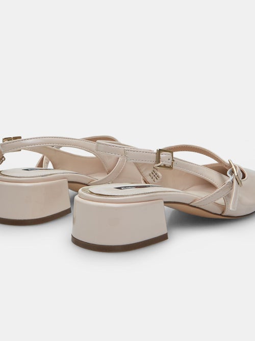 slingbacks vernis Bata Red Label avec talon de 3,5 cm - Kiabi