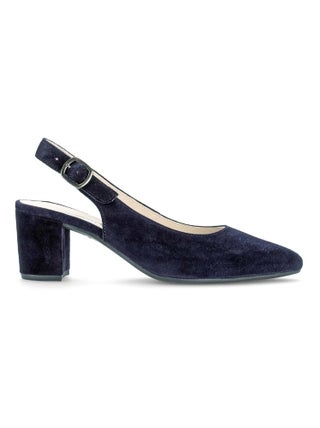 Slings  en cuir velours