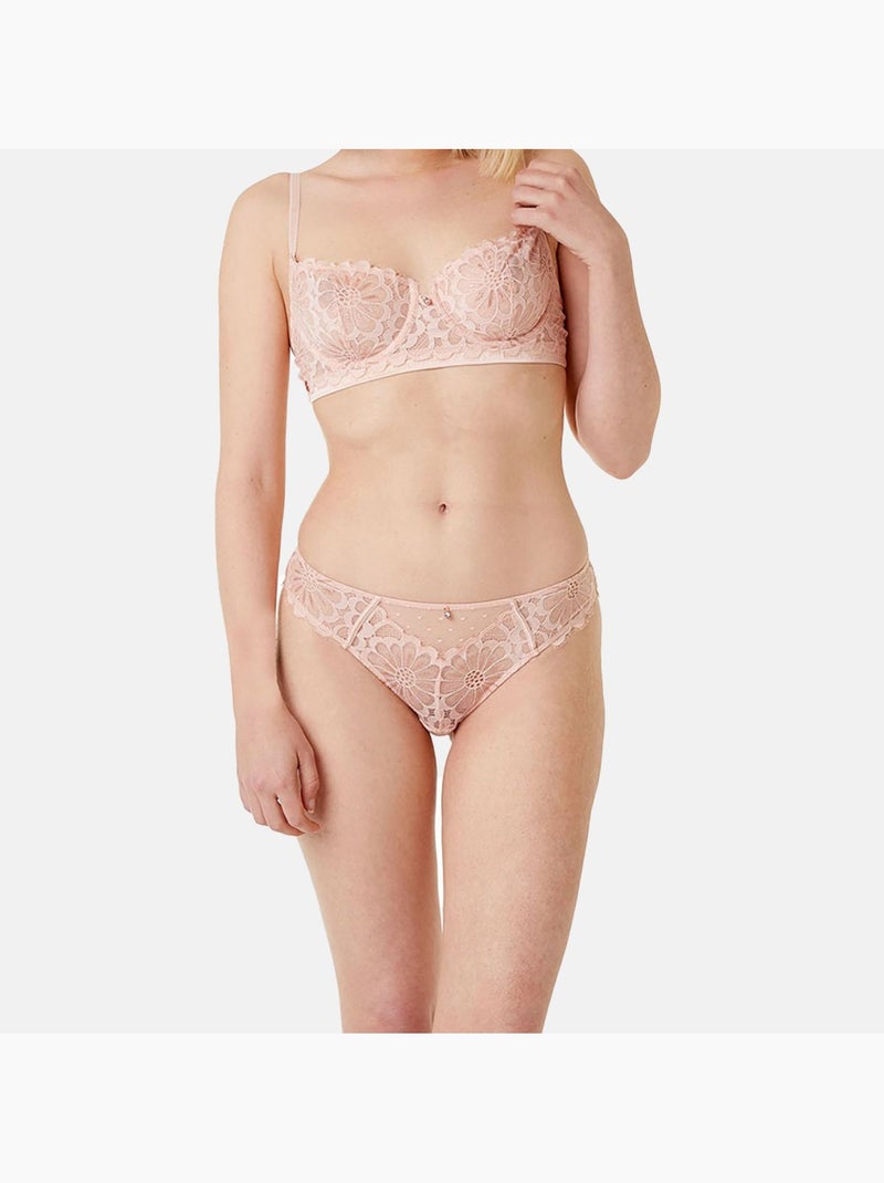 Slip ACQUISE - Brigitte Bardot Lingerie Rose - Kiabi