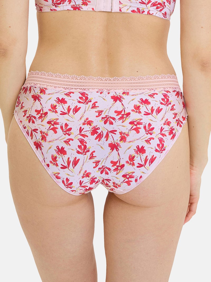 Slip Agathe Fantaisie Sans Complexe Orange corail - Kiabi