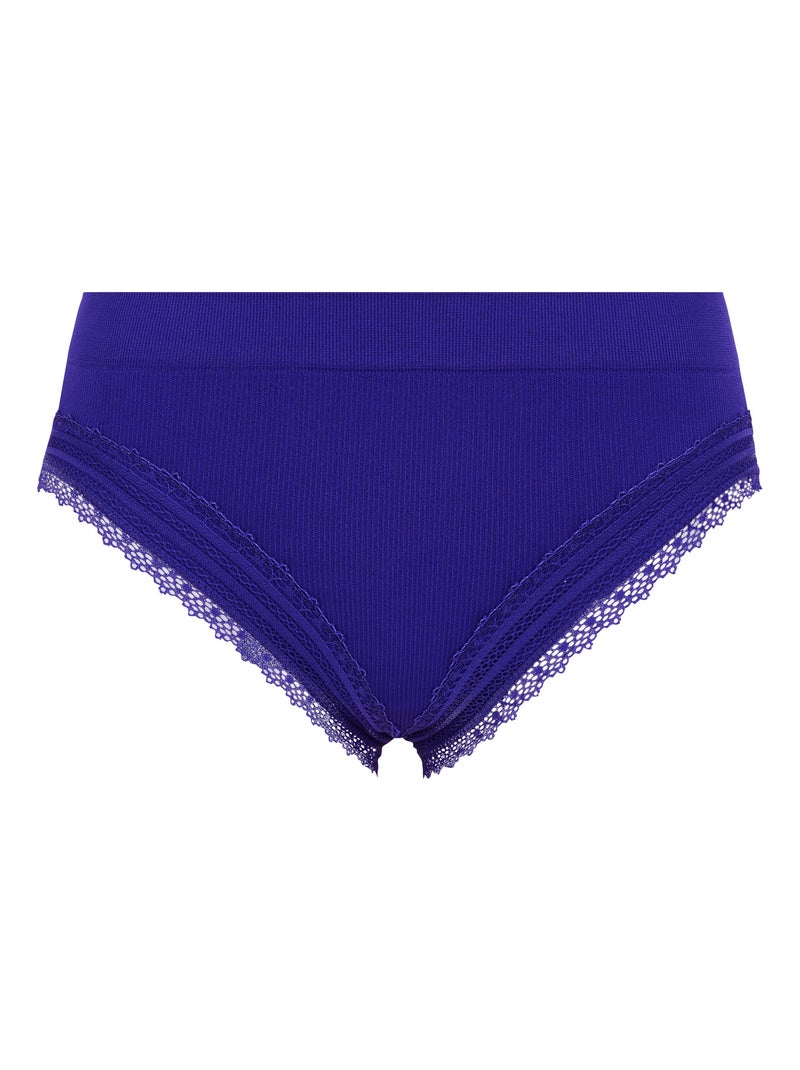 Slip agathe sans complexe lingerie Bleu roi - Kiabi