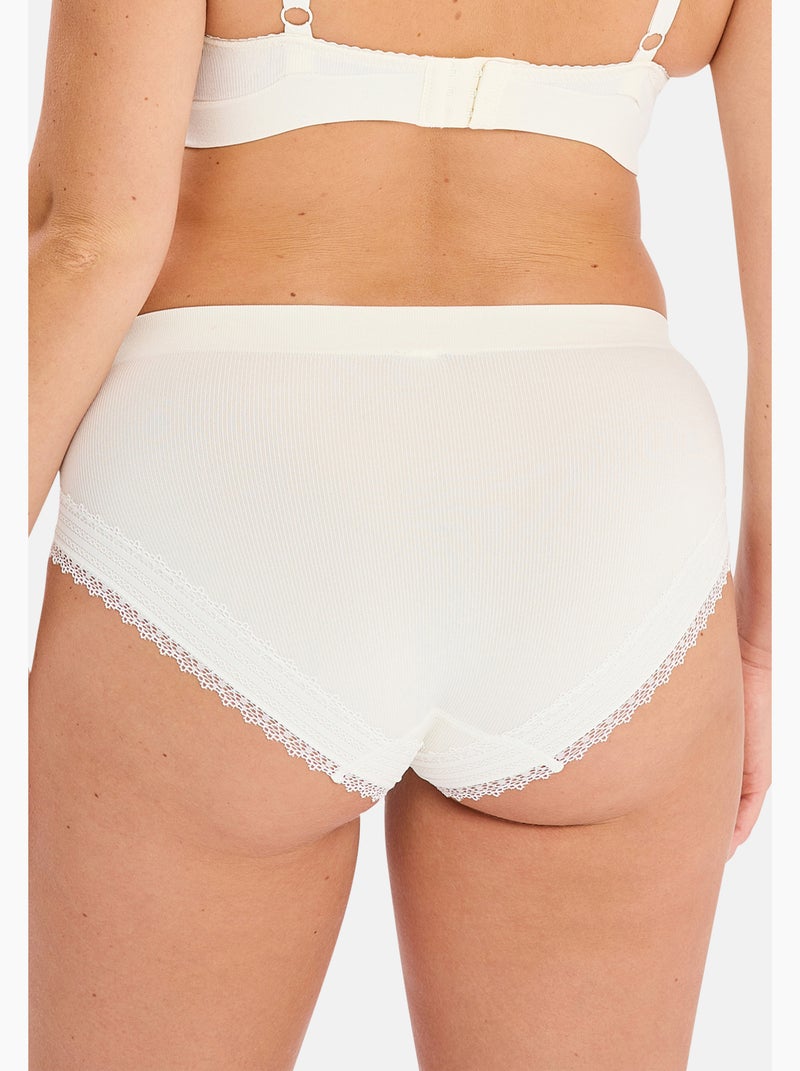 Slip agathe sans complexe lingerie Ivoire - Kiabi
