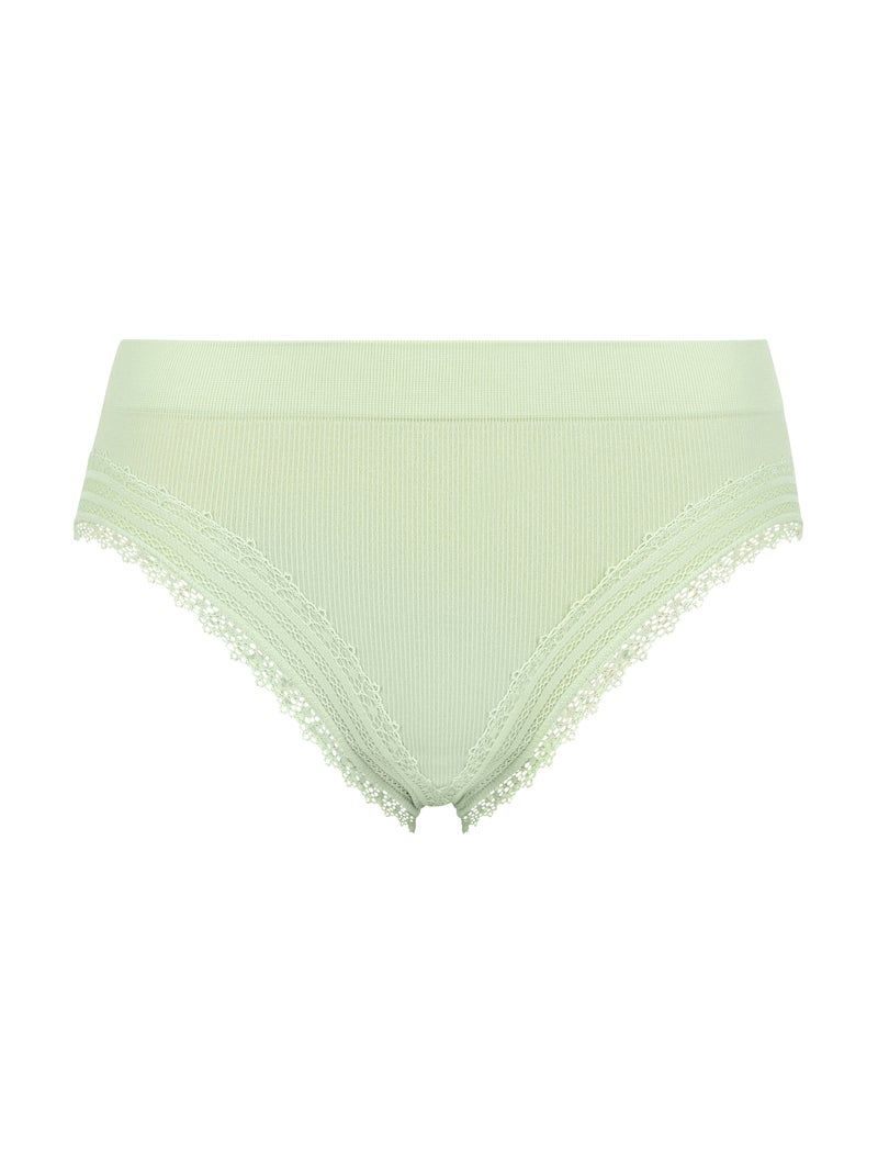 Slip agathe sans complexe lingerie Vert d'eau - Kiabi