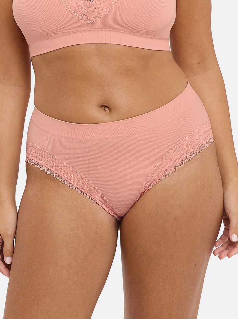 Slip Agathe Sans Complexe Rose clair - Kiabi