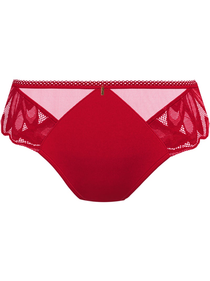 Slip aliénor sans complexe lingerie Rouge - Kiabi
