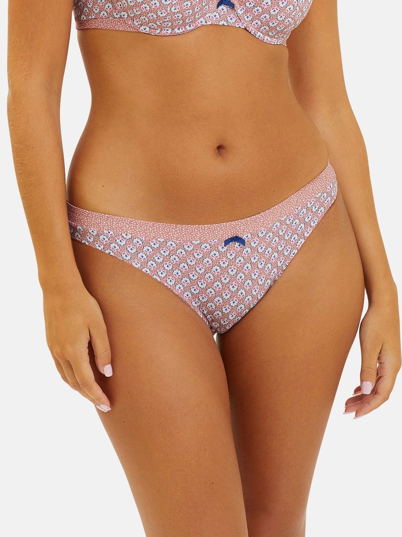 Slip Ambitieuse Billet Doux Vieux rose - Kiabi