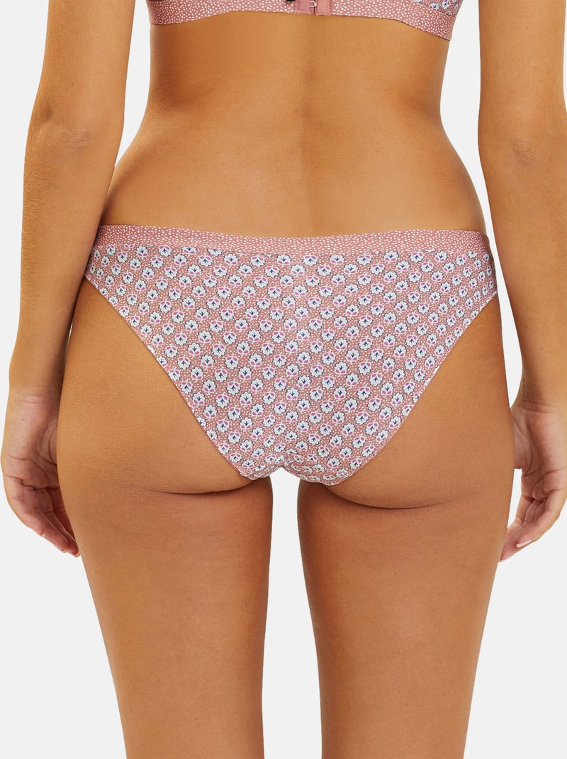 Slip Ambitieuse Billet Doux Vieux rose - Kiabi