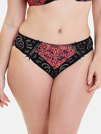 Slip amelie print sans complexe lingerie