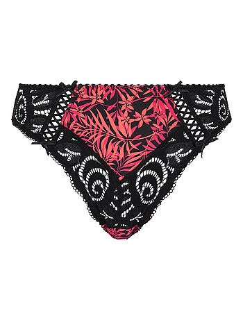 Slip amelie print sans complexe lingerie
