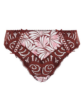 Slip Amelie Print Sans Complexe