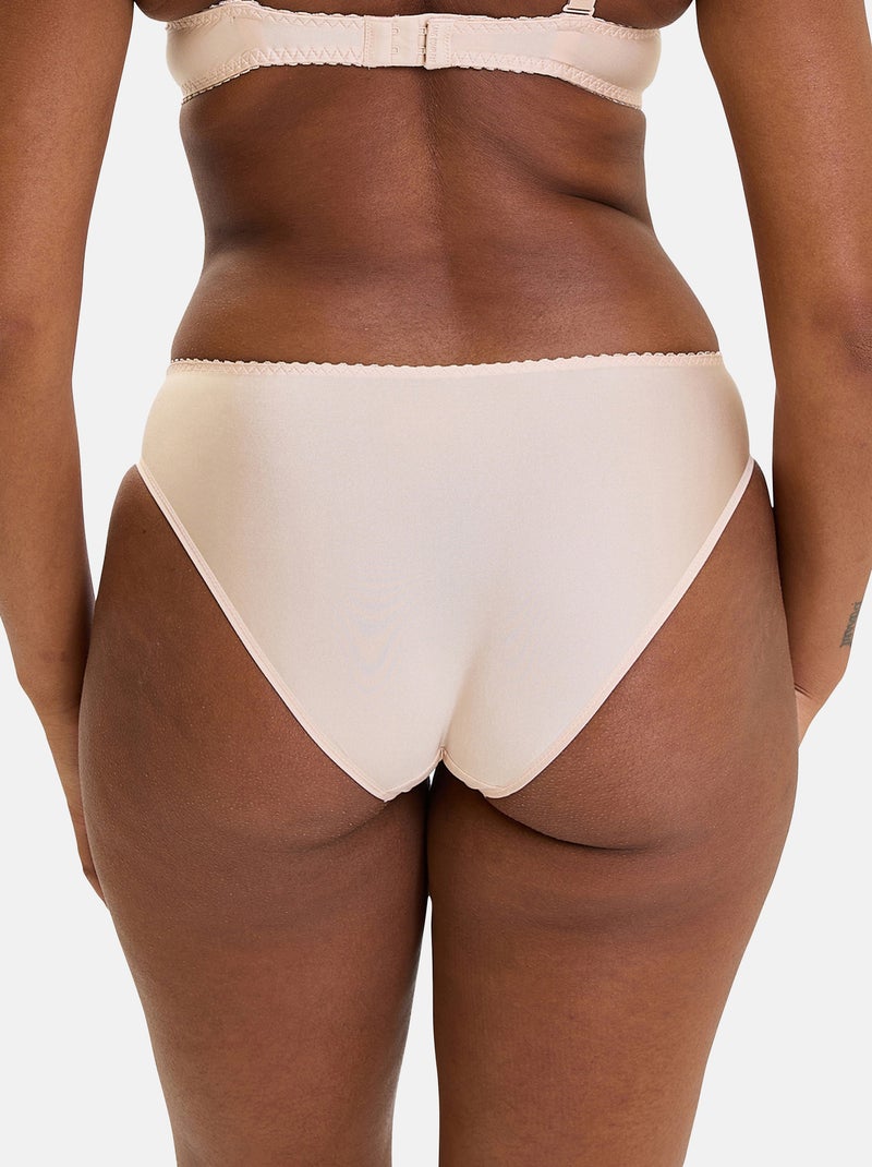 Slip amélie sans complexe lingerie Beige - Kiabi