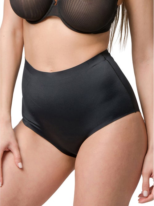Slip amincissant microfibre taille haute 26 cm Sculpt - Kiabi