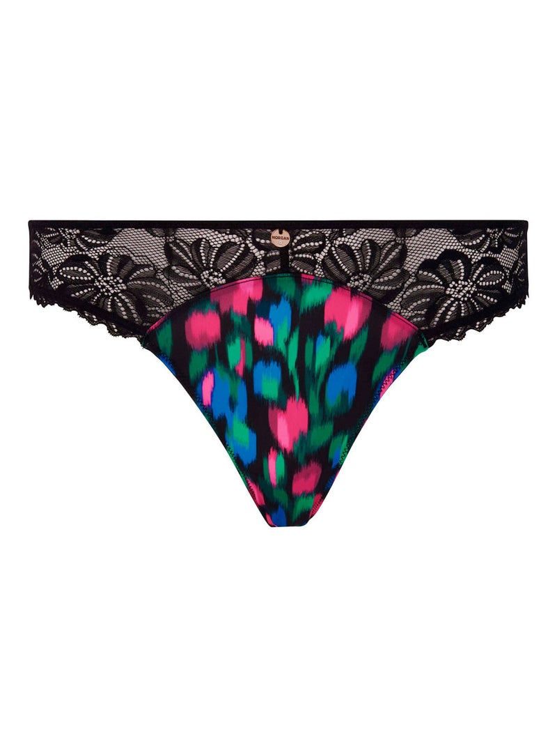 Slip ANNA - Morgan Lingerie Noir - Kiabi