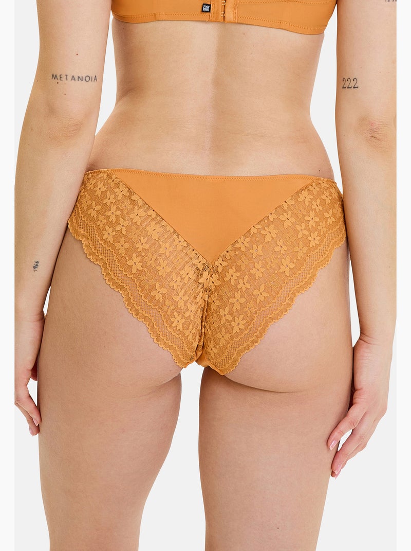 Slip Anouk Billet Doux Jaune moutarde - Kiabi