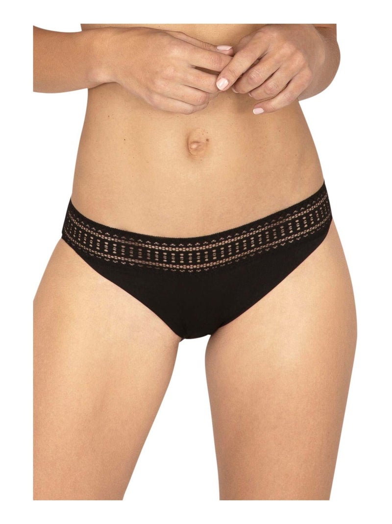 Slip ARTY GRAPHIK Noir - Kiabi