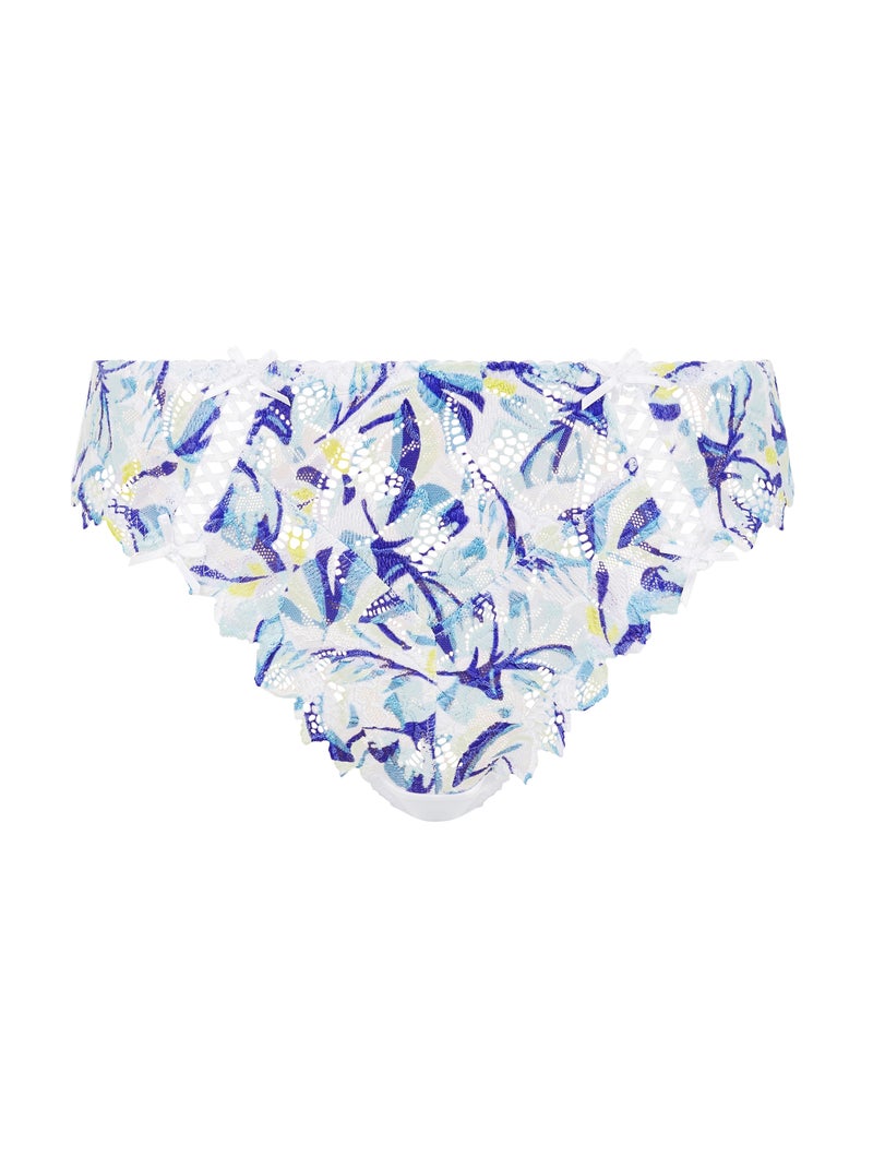 Slip Arum Mosaic Sans Complexe Bleu Bleu Gris - Kiabi