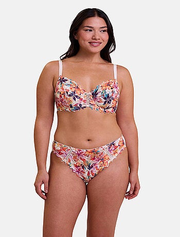 Slip arum mosaic sans complexe lingerie