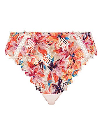 Slip arum mosaic sans complexe lingerie