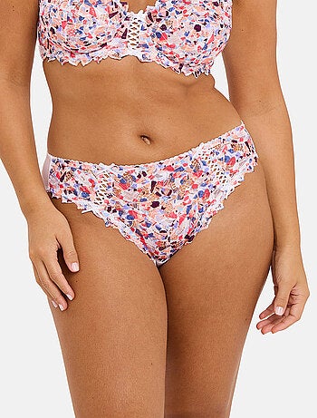 Slip arum mosaic sans complexe lingerie