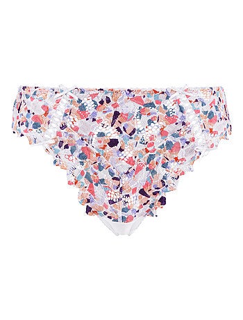 Slip arum mosaic sans complexe lingerie