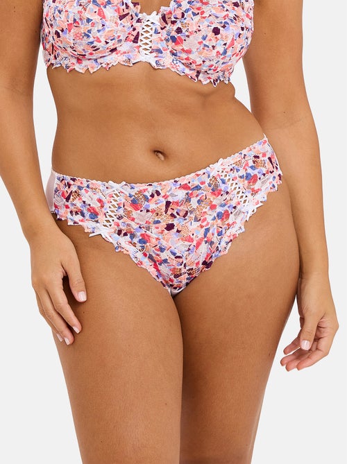 Slip arum mosaic sans complexe lingerie - Kiabi