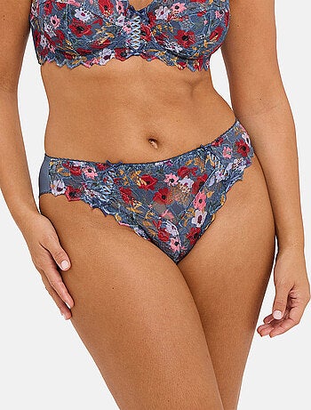 Slip arum mosaic sans complexe lingerie