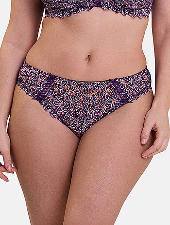 Slip arum mosaic sans complexe lingerie