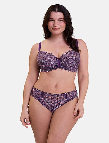 Slip arum mosaic sans complexe lingerie