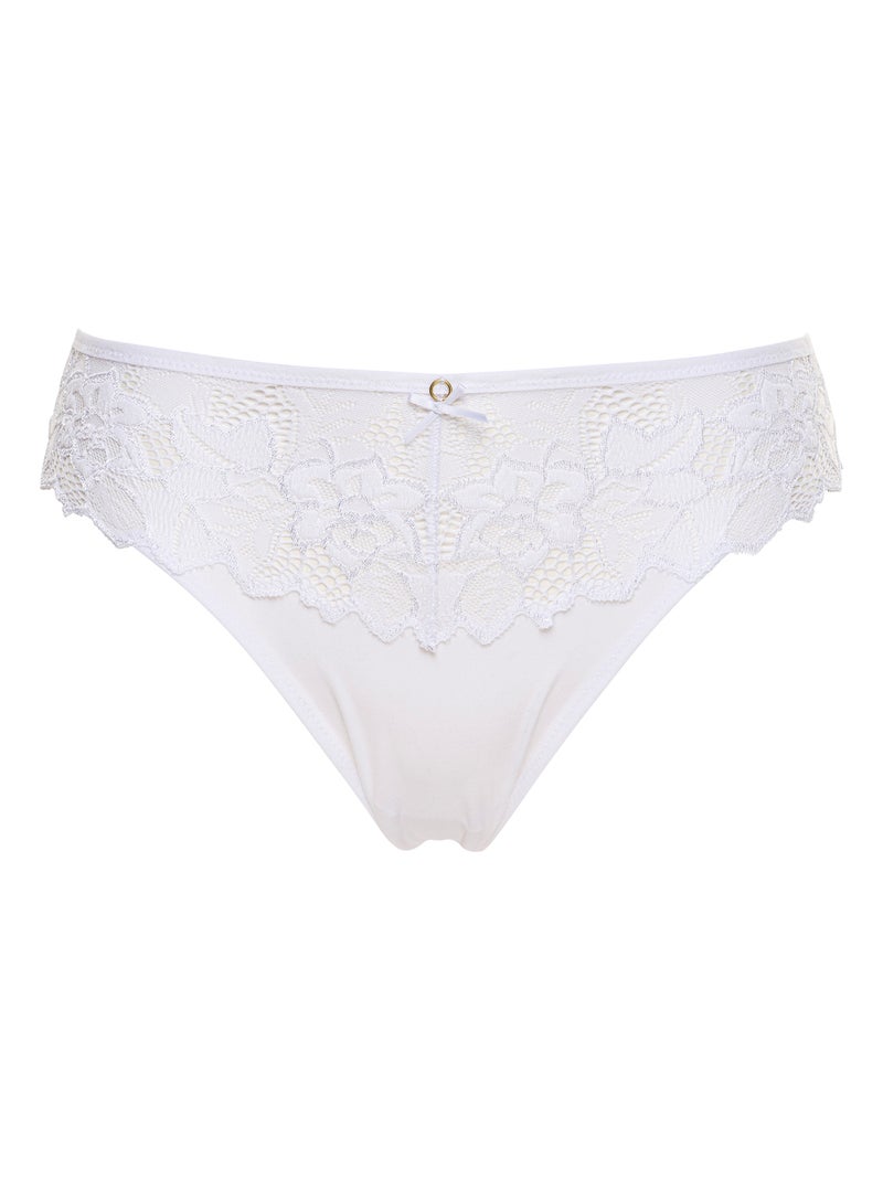 Slip arum prima sans complexe lingerie Blanc - Kiabi