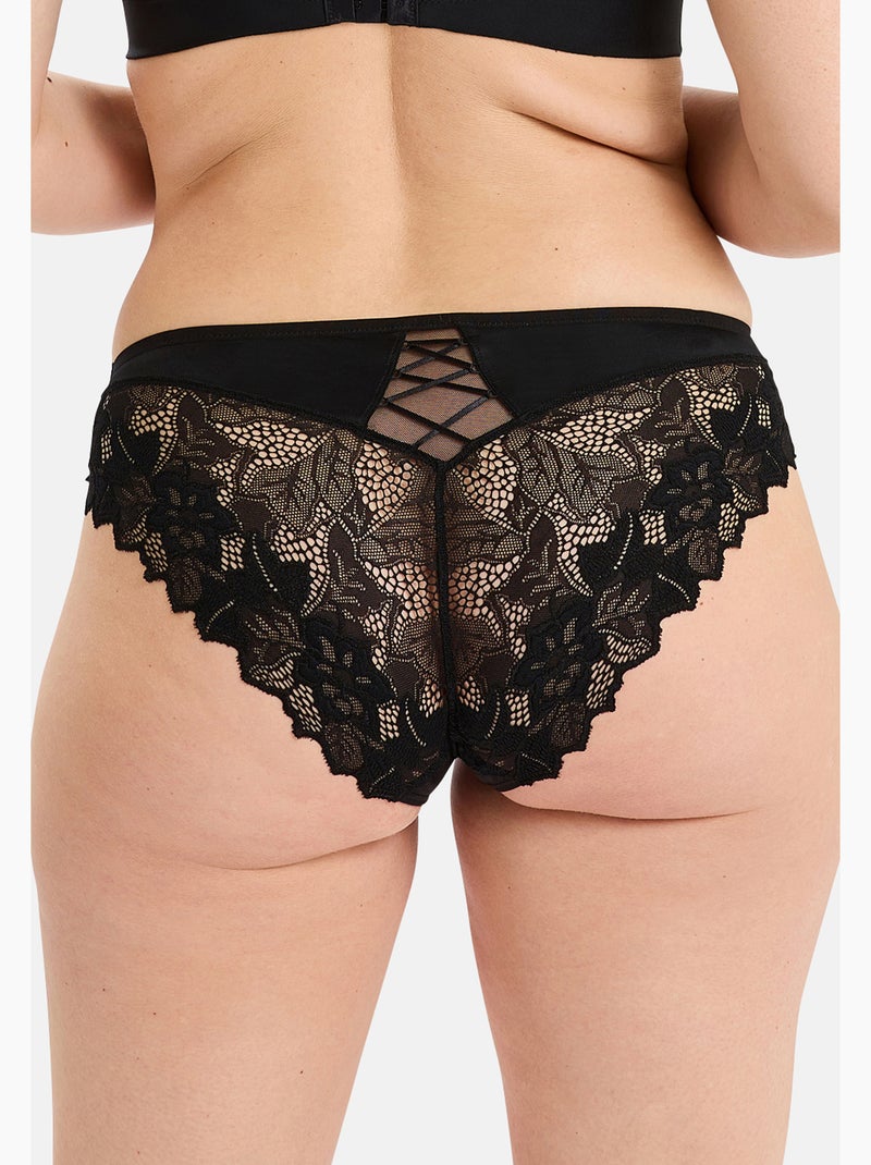 Slip arum prima sans complexe lingerie Noir - Kiabi