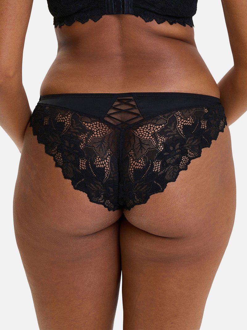 Slip Arum Prima Sans Complexe Noir - Kiabi