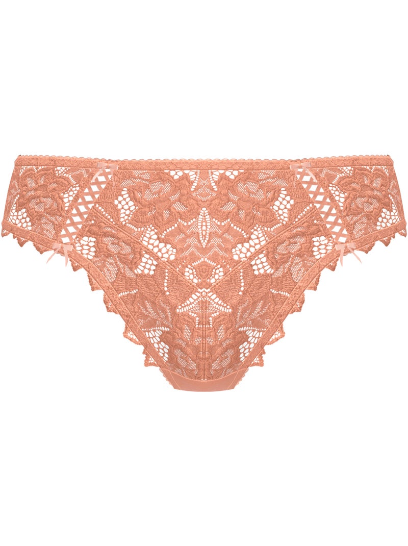 Slip Arum Sans Complexe Corail - Kiabi
