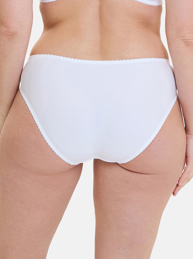 Slip arum sans complexe lingerie Blanc - Kiabi