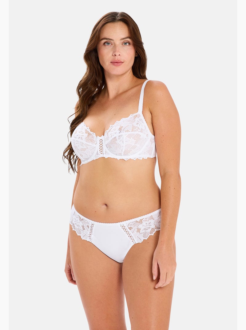 Slip arum sans complexe lingerie Blanc - Kiabi