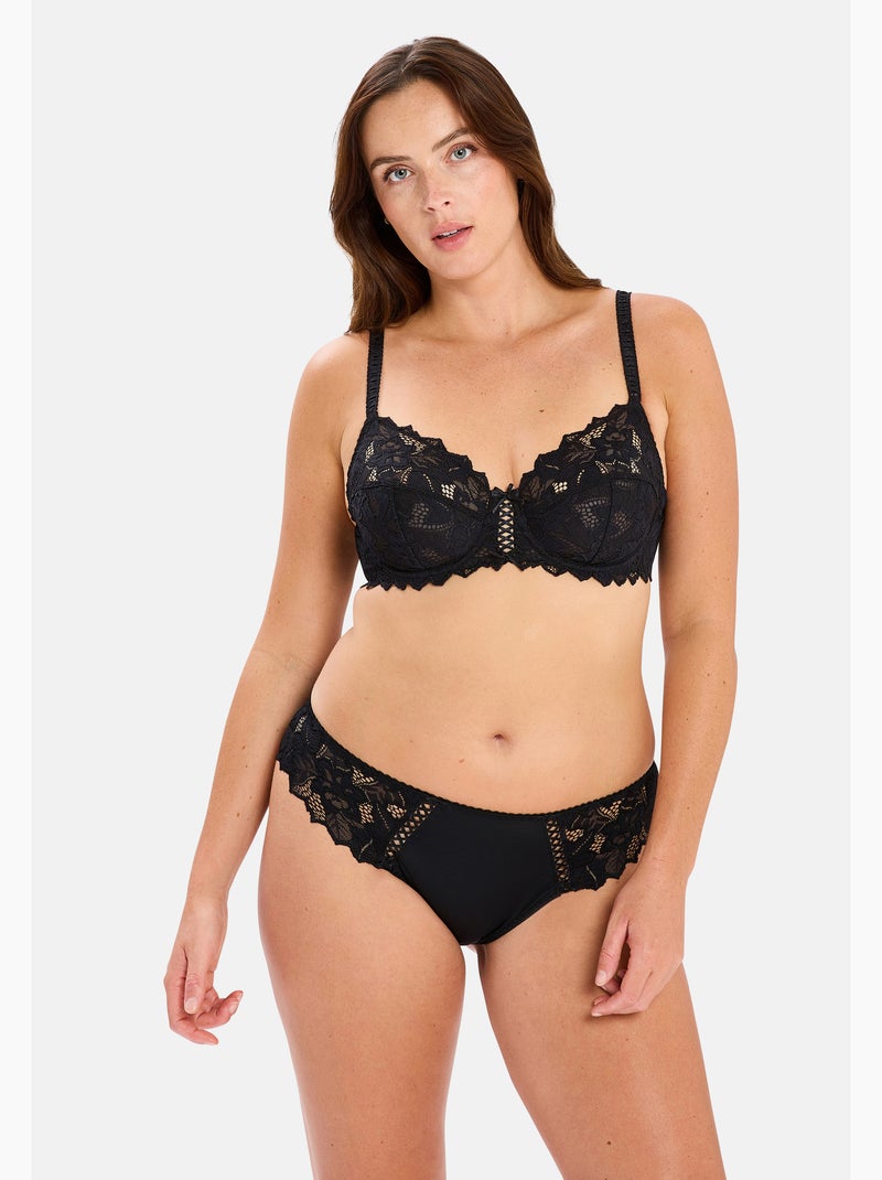 Slip arum sans complexe Noir - Kiabi