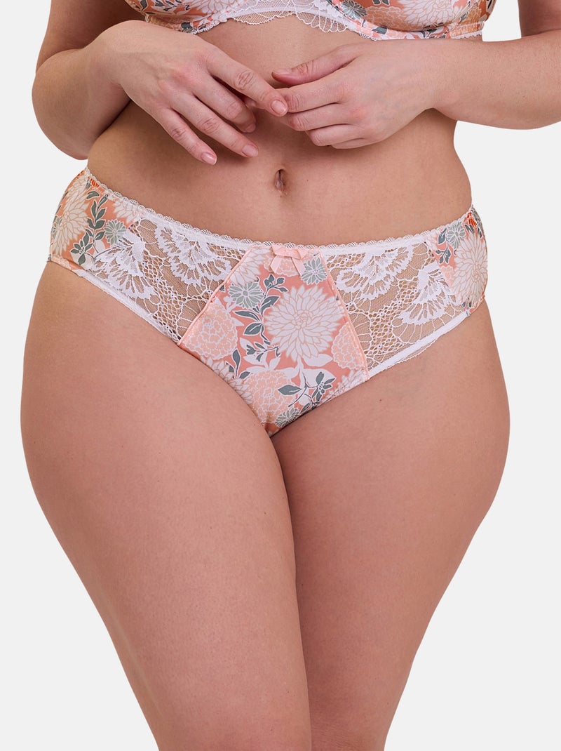 Slip Aurélie Sans Complexe Blanc Rose - Kiabi