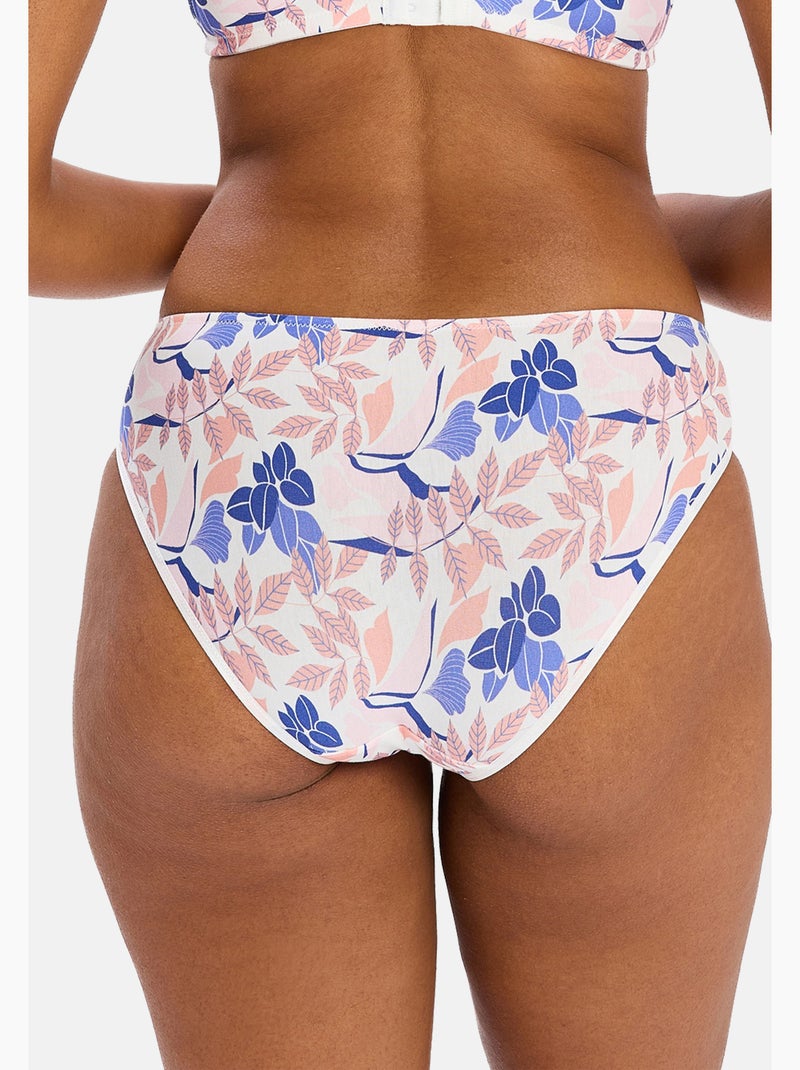 Slip ava fantaisie sans complexe Bleu - Kiabi