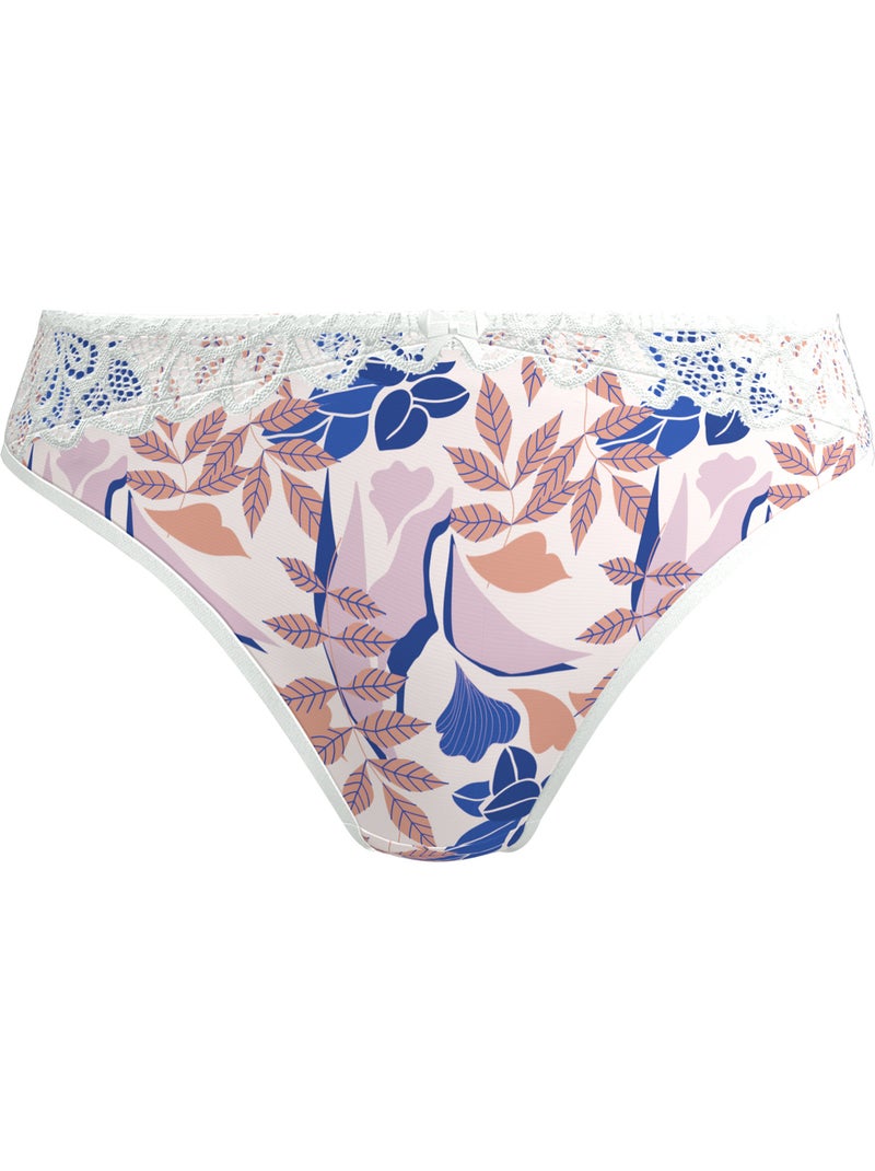 Slip ava fantaisie sans complexe Bleu - Kiabi